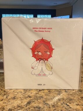 Pop Mart Mega Crybaby 400% The Sleepy Sunny NIB